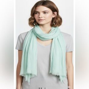 Lime green wrap around big beautiful scarf 72 inches long and 35 inches wide